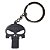 Chaveiro Punisher Caveira Vazada Em Metal - Imagem 2
