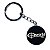 Chaveiro Ozzy Cantor Com Logo Em Metal - Imagem 1