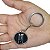 Chaveiro BTS Army Preto Com Nome Do Grupo Em Medalhão Metal - Imagem 3