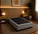 BASE BOX MEIO CASAL ARVORAR 128x188x27cm - Imagem 1