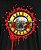 GUNS N' ROSES BLOODY BULLET STAMP TS 1479 - Imagem 2