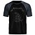 METALLICA RAGLAN BLACK ALBUM STAMP RAG 012 - Imagem 1