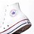 ALL STAR CHUCK TAYLOR BRANCO COURO SINTÉTICO - Imagem 3