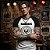 RAMONES HEY HO, LETS GO RAGLAN STAMP RAG 005 - Imagem 1