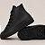 ALL STAR CHUCK TAYLOR PRETO MONOCHROME COURO SINTÉTICO - Imagem 4
