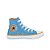 ALL STAR CHUCK TAYLOR AZUL CELESTE/LARANJA SOL INFANTIL - Imagem 1