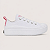 ALL STAR CHUCK TAYLOR PLATAFORMA MOVE BRANCO / ROSA NEON CANO CURTO INFANTIL - Imagem 1
