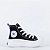 ALL STAR CHUCK TAYLOR PLATAFORMA MOVE PRETO LUA ROXA CANO LONGO INFANTIL - Imagem 1