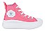 ALL STAR CHUCK TAYLOR PLATAFORMA MOVE ROSA NEON CANO LONGO INFANTIL - Imagem 1