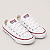 ALL STAR CHUCK TAYLOR BRANCO LONA CANO CURTO INFANTIL - Imagem 3