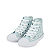 ALL STAR CHUCK TAYLOR AZUL 002 GLITTER CANO LONGO INFANTIL - Imagem 5