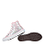 ALL STAR CHUCK TAYLOR ROSA CHICLETE GLITTER CANO LONGO INFANTIL - Imagem 6