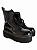 COTURNO VILELA BOOTS VERNIZ PRETO 3 EVA PLATAFORMA - COURO - Imagem 1