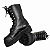 COTURNO VILELA BOOTS ILHÓS GANCHO E 3 EVA PLATAFORMA - COURO - Imagem 1