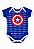 CAPITÃO AMERICA COM ESTRELINHAS - Imagem 2