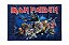 KIT EXCLUSIVO IRON MAIDEN - CAMISETA + BANDEIRA + ADESIVO - Imagem 3