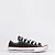 ALL STAR CHUCK TAYLOR PRETO LINHA VERMELHA LONA INFANTIL - Imagem 1