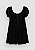 VESTIDO PRINCESA VELUDO PRETO - Imagem 2