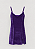 VESTIDO ALCINHA VELUDO ROXO - Imagem 2