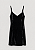 VESTIDO ALCINHA VELUDO PRETO - Imagem 2