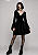 VESTIDO MANGA MORCEGO VELUDO - Imagem 1