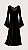 VESTIDO VELUDO MORCEGO - Imagem 2