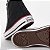 ALL STAR CHUCK TAYLOR PRETO LISTRA VERMELHA  LONA - Imagem 4