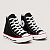 ALL STAR CHUCK TAYLOR PRETO LISTRA VERMELHA LONA - Imagem 2