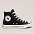 ALL STAR CHUCK TAYLOR PRETO LISTRA PRETA LONA - Imagem 1