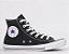 ALL STAR CHUCK TAYLOR PRETO LISTRA PRETA LONA - Imagem 1