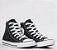 ALL STAR CHUCK TAYLOR PRETO LISTRA PRETA LONA - Imagem 2