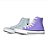 ALL STAR CHUCK TAYLOR 3 COLORS HI AZUL BEBE/LILAS - Imagem 2