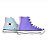 ALL STAR CHUCK TAYLOR 3 COLORS HI AZUL BEBE/LILAS - Imagem 3