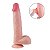 7976 Dildo super realista com segunda pele 24,5 x 4,5 cm - Imagem 1