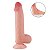 7983 Dildo super realista com segunda pele 22 x 4,6 cm - Imagem 1