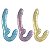 8906 STRAPLESS Dildo Duplo - Imagem 1