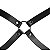 7049 HARNESS Cinta Liga em Couro com Algemas - Imagem 6