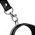 7049 HARNESS Cinta Liga em Couro com Algemas - Imagem 7