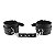 7049 HARNESS Cinta Liga em Couro com Algemas - Imagem 12