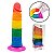8006 DILDO Colorido 18,5 x 3,5cm - Imagem 2