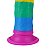 8006 DILDO Colorido 18,5 x 3,5cm - Imagem 6