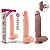 7664 Dildo com Vértebra, Pele, Escroto e Ventosa 30,5x5,8cm - Skin Lucky - Imagem 11