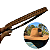 Bandinha Para Chapéu De Couro Legítimo Country - Imagem 1