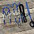 Traia de Frente com Revolver - Azul / Preto - Imagem 4