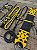 Traia de Frente - Preto / Amarelo - Imagem 3