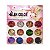 Kitt com 12 Folhas de Ouro Decoração Unhas Helen Color - Imagem 1