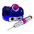 Motor Porquinho Cromado Rosa Roxo 38.000rpm Unhas Lixadeira - Imagem 2