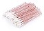 50 pincel aplicador batom gloss extensão limpeza cílios lash - Imagem 1