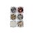 KIT 6 Uni Glitter Inverno Unha Encapsulada Maquiagem D&Z - Imagem 1