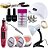 Kit Unha Acrigel D&z Fibra Vidro Primer Seda Lixa Cabine - Imagem 1